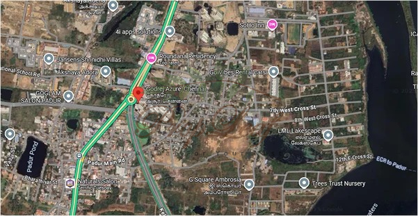 Godrej Azure Location Map